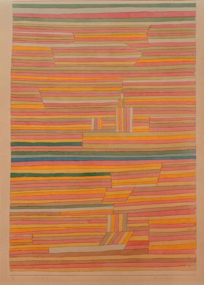 Place by the Canal by Paul Klee